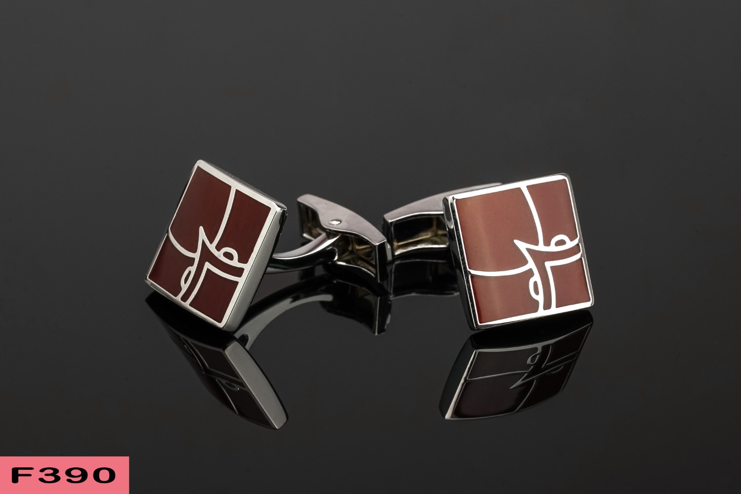 Bộ Cufflink khuy măng set F390